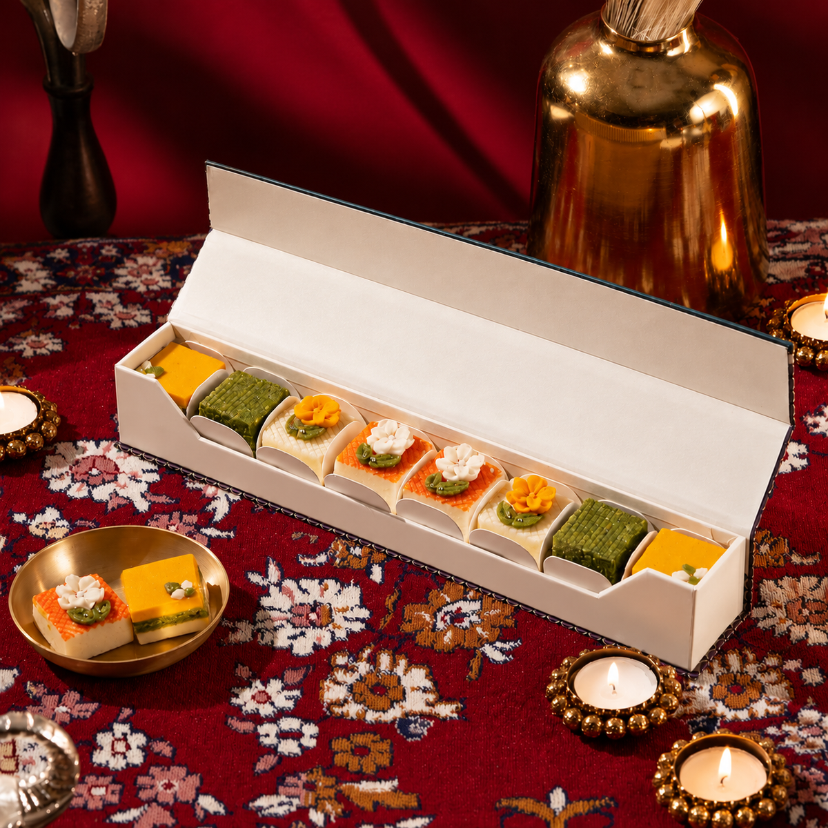 Assorted Barfi Box of 8