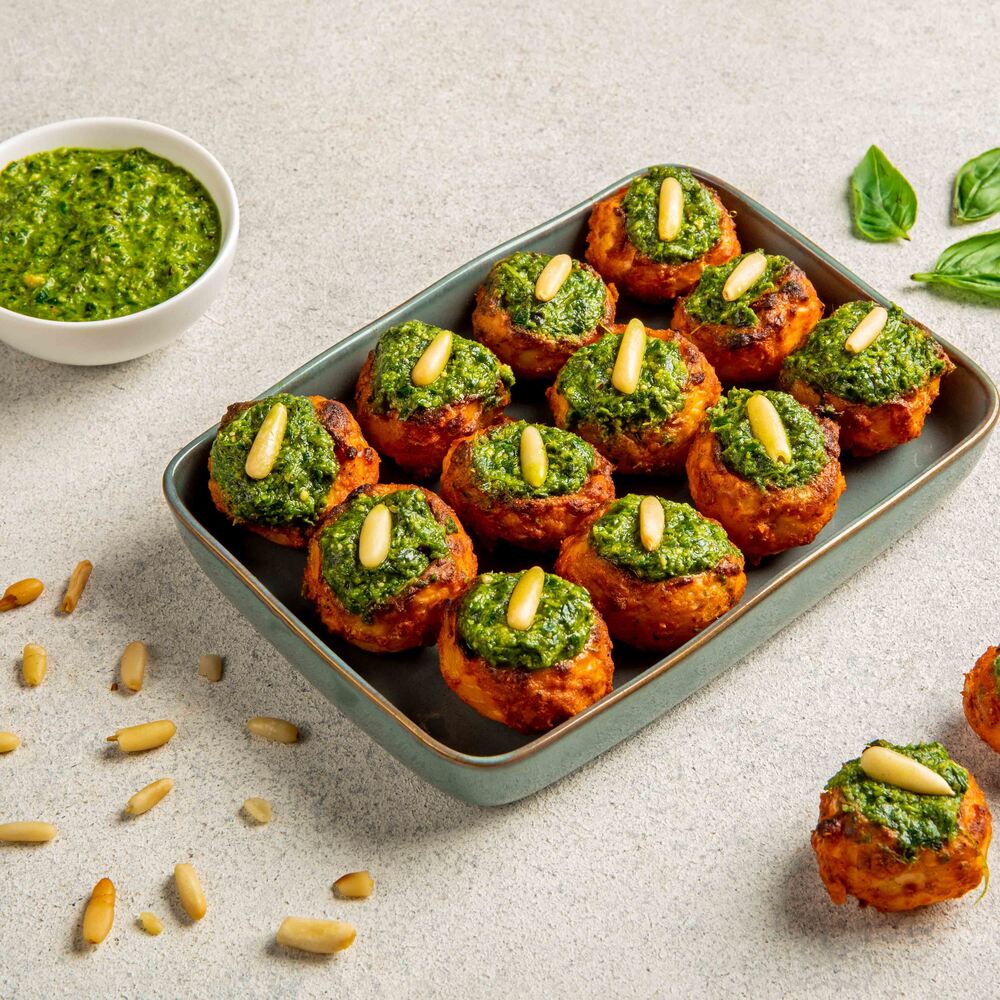 Pesto Potato Bites