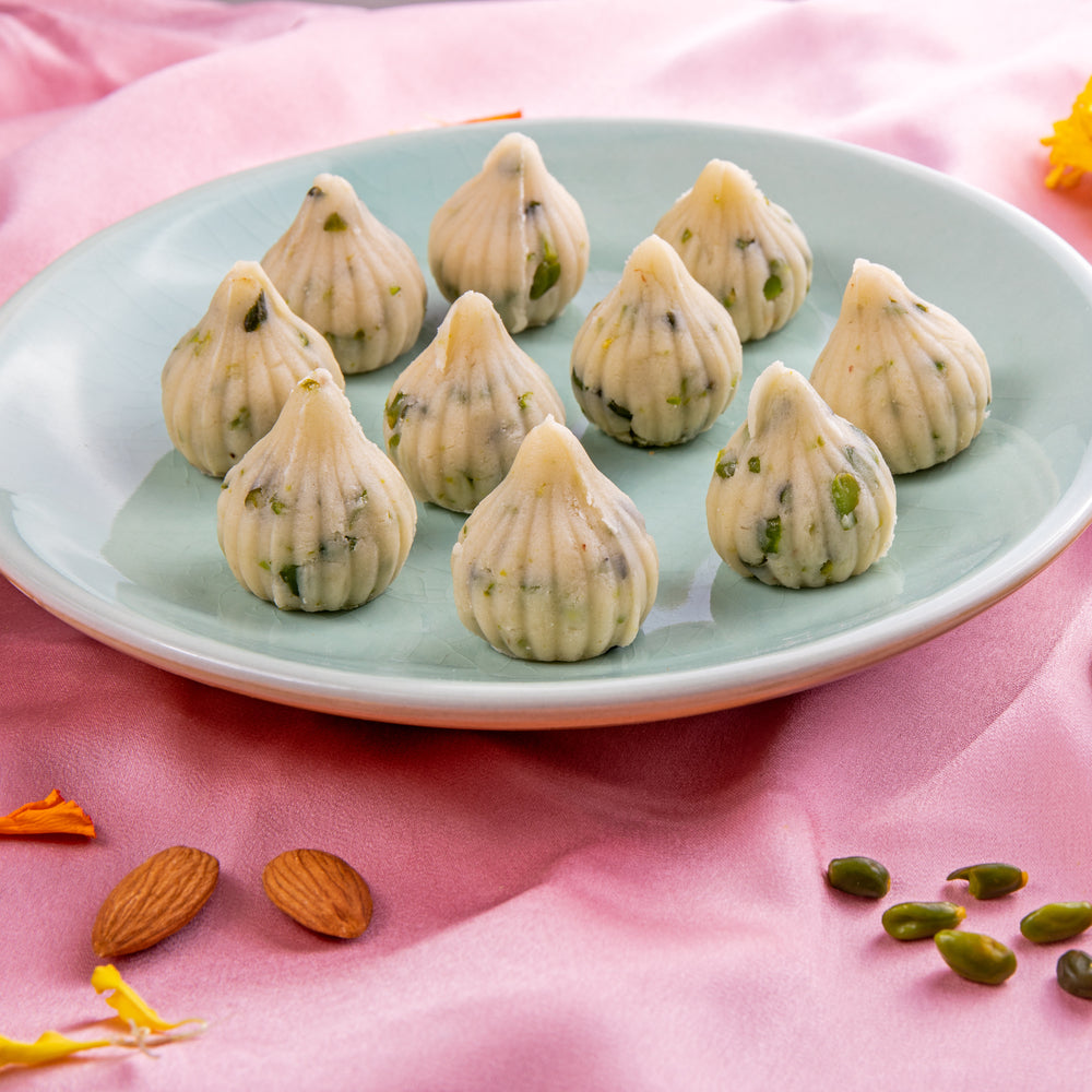 Badam Pista Modak - Box of 12