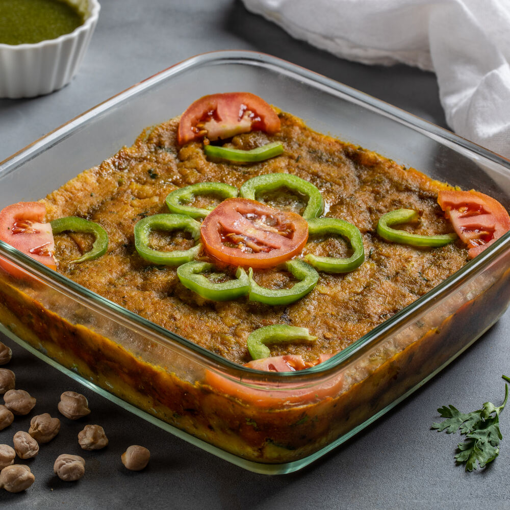 Bake Ragda Pattice