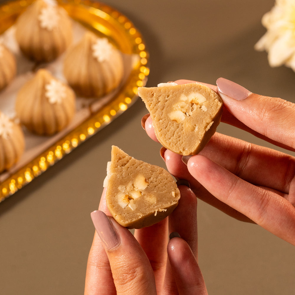 Coffee Hazelnut Modak - Box of 12