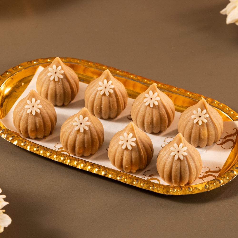 Coffee Hazelnut Modak - Box of 12