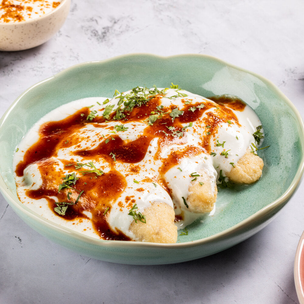 Dahi Gujiya Chaat