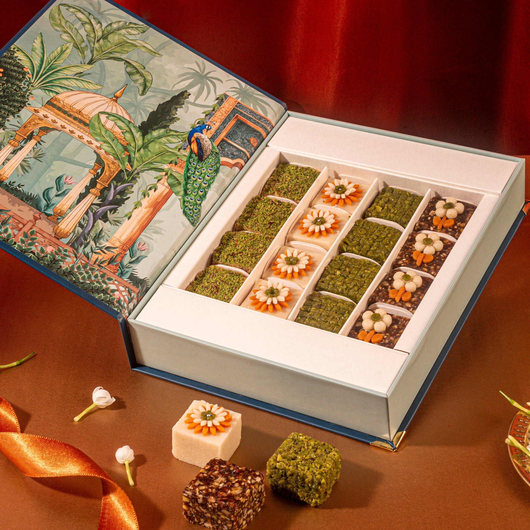 Flavors of Tradition - Barfi Box of 16