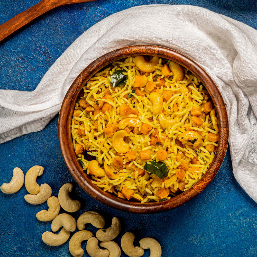 Rajasthani Gatte Ka Pulao