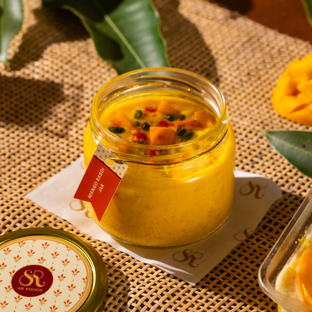 Mango Rabdi Jar