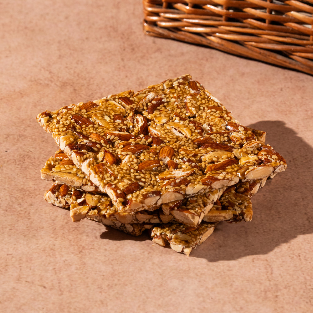 Roasted Almond Chikki
