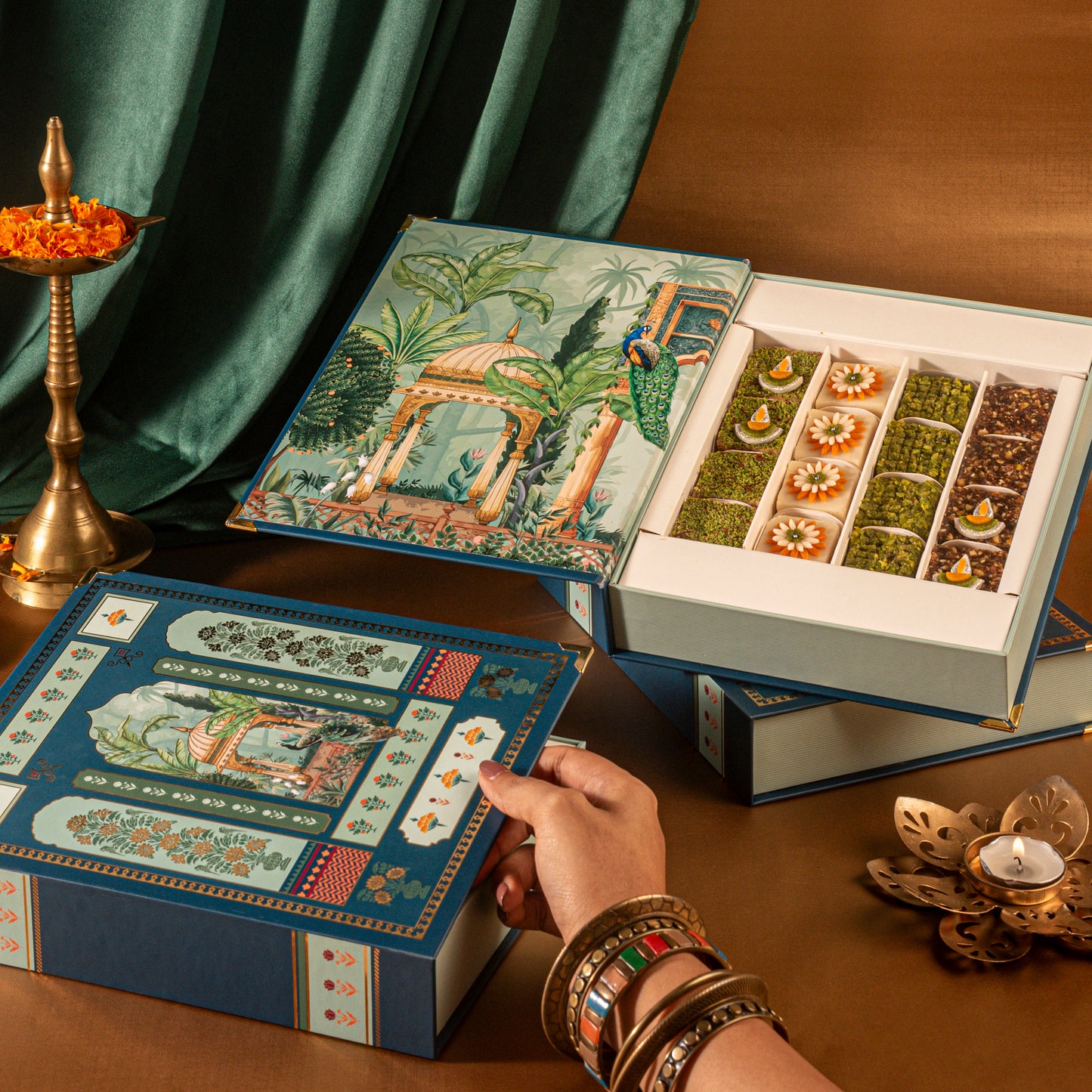 Flavors of Tradition - Barfi Box of 16